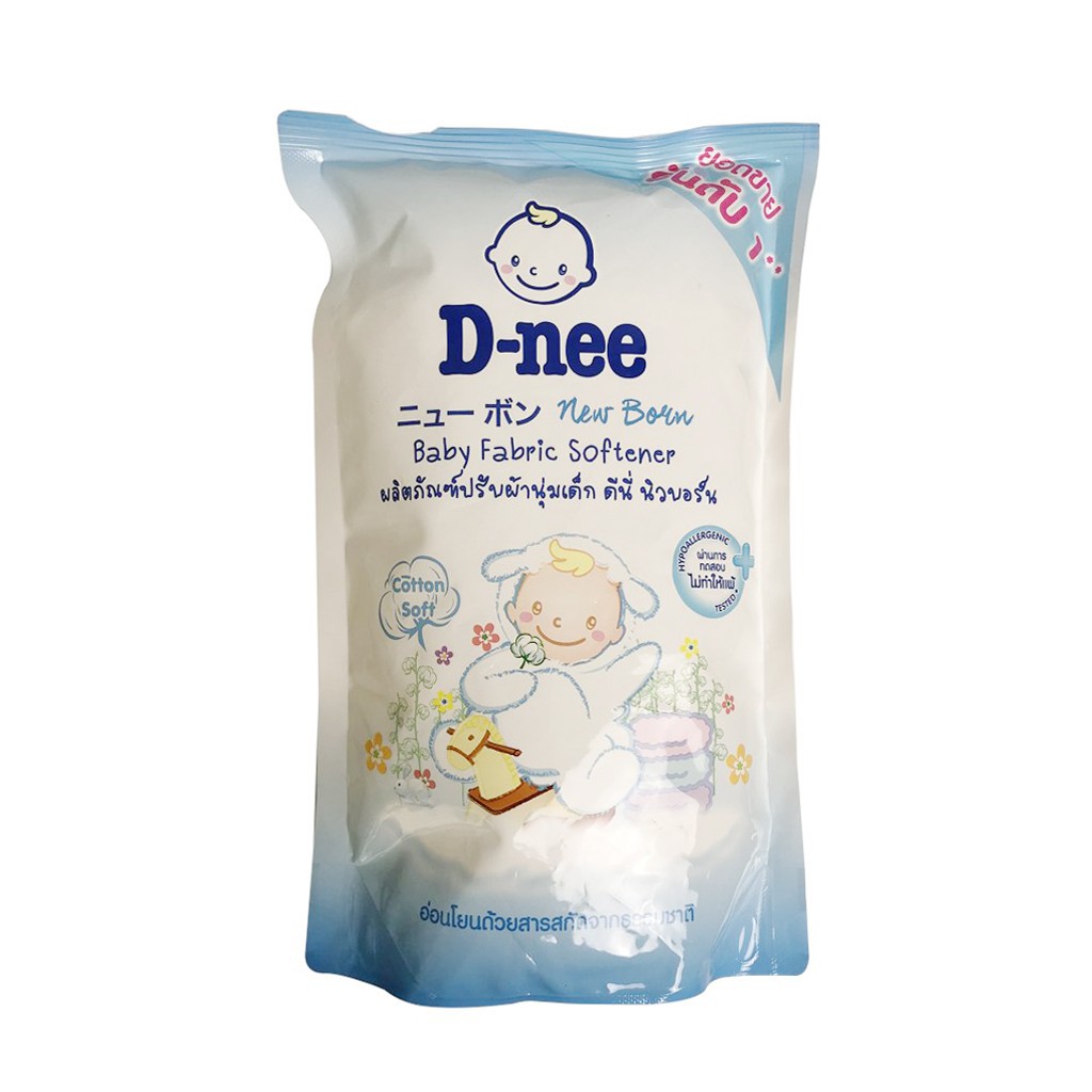 [CHÍNH HÃNG] Nước Xả Vải Cho Bé Dnee New Born Thái Lan 600ml (Giao màu ngẫu nhiên)