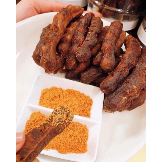 Me Lào Chấm Muối Tôm 500gr