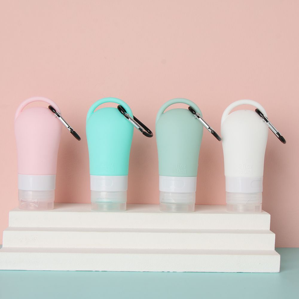 Chai đựng hóa mỹ phẩm bằng silicon nhỏ gọn tiện dụng khi du lịch