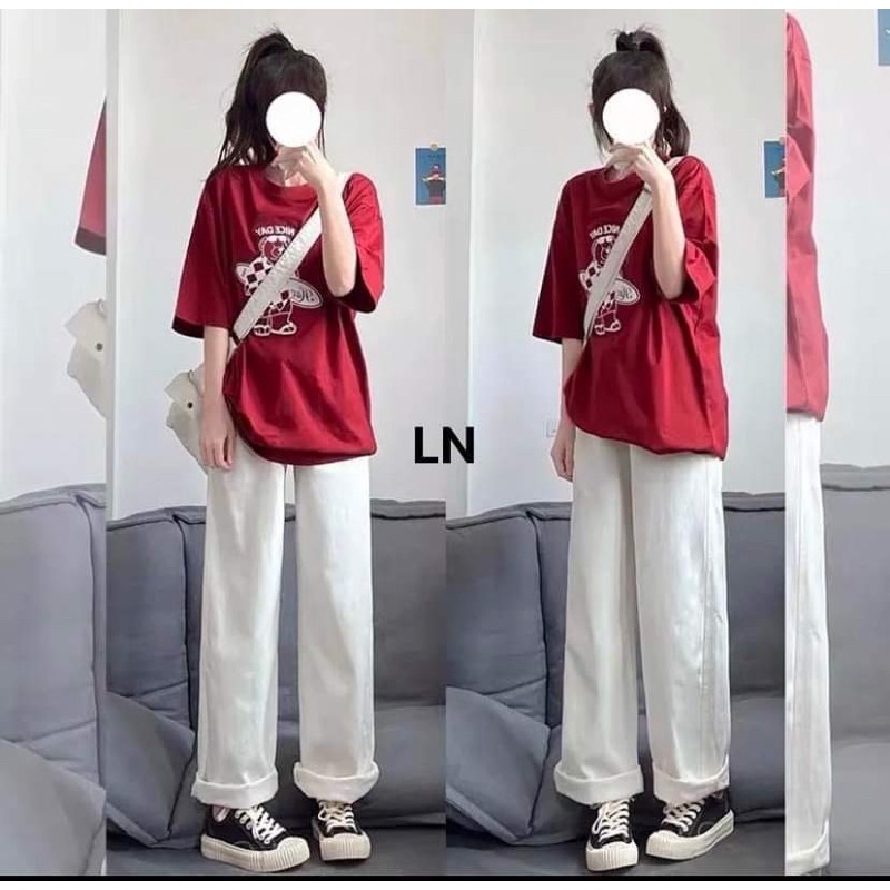 Sét áo gấu + quần kaki