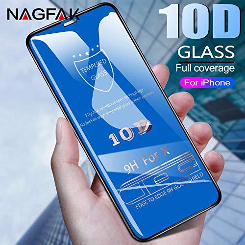 Kính cường lực iPhone 10D Full Màn - Siêu Bền - Thiết kế mới