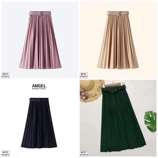 Bán sỉ chân váy xếp ly đai sll