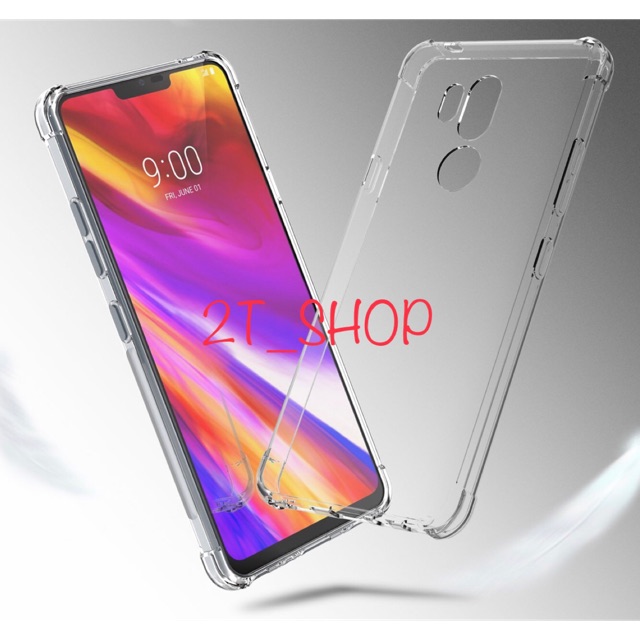 ỐP LƯNG CHỐNG SỐC LG G7 THINQ TRONG SUỐT CỰC KÌ ÍT VÀNG CHỐNG SỐC 4 GÓC HÀNG CAO CẤP AUTO FOCUS