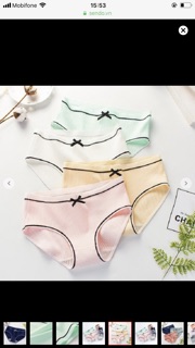set 10 Quần lót tăm nơ cực đẹp cho nữ