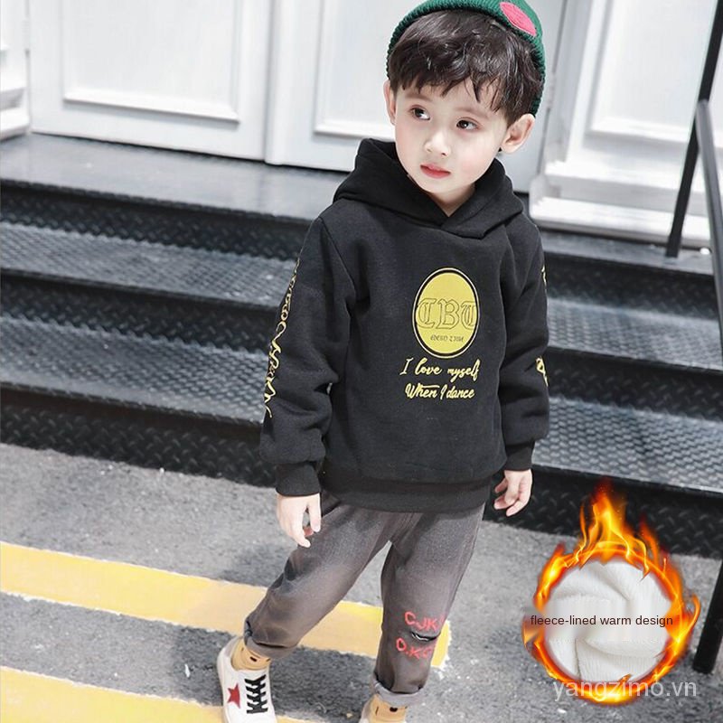 Áo Hoodies Dài Tay Thời Trang Cho Bé