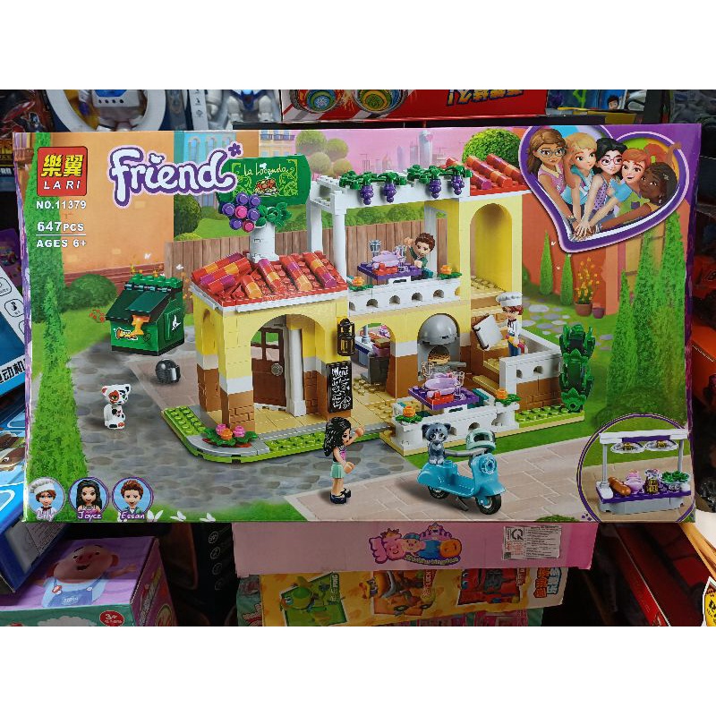 Mã 11379 - Xếp hình lắp ghép lê gô Friend