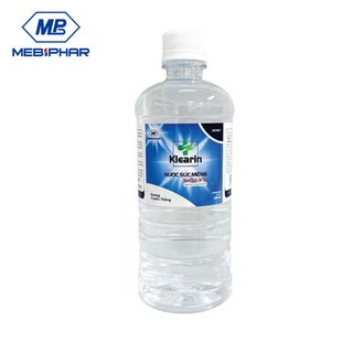 Nước súc miệng nacl 0,9% klearin 550ml - nước muối súc miệng truyền thống