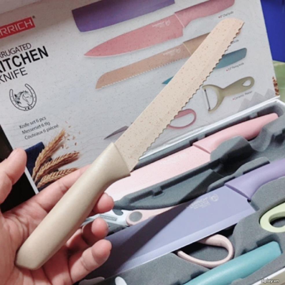bộ dao kéo lúa mạch nhiều món