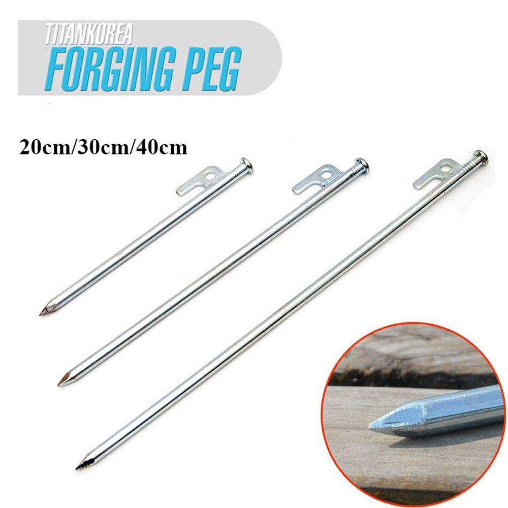 Bộ 1 / 4 Cọc Dựng Lều Chuyên Dụng Tiện Lợi|Đinh Thép Làm Móng Tiện Dụng Khi Đi Cắm Trại