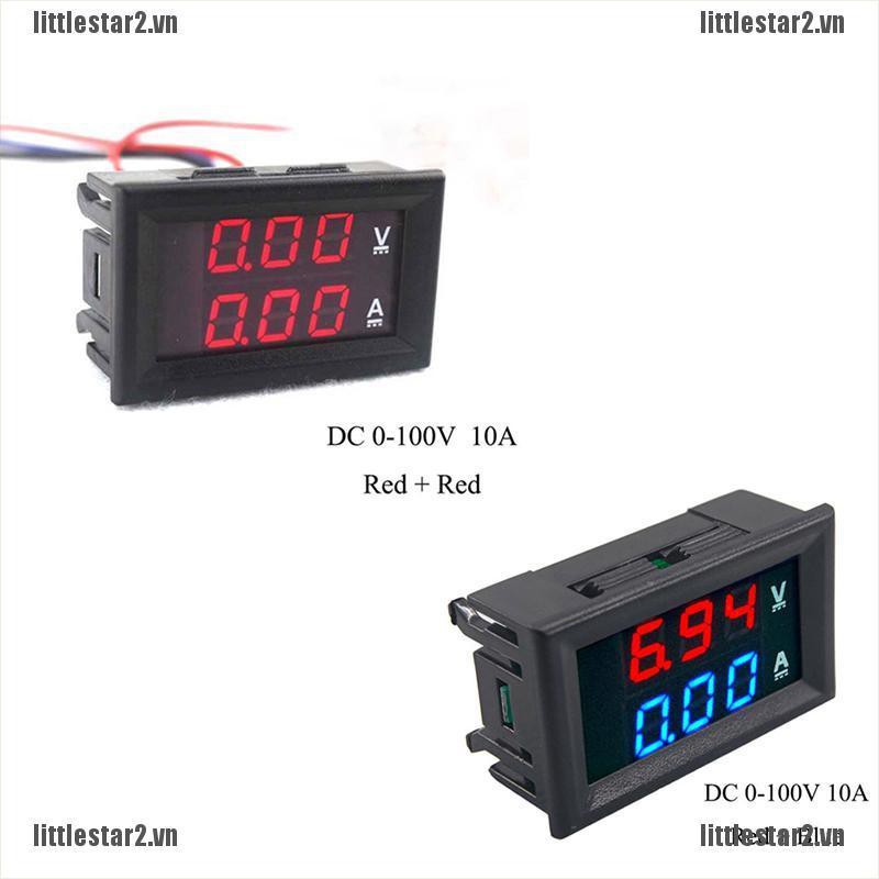 Đồng Hồ Đo Điện Áp Dc 0-100v 10a 3/4 Bit