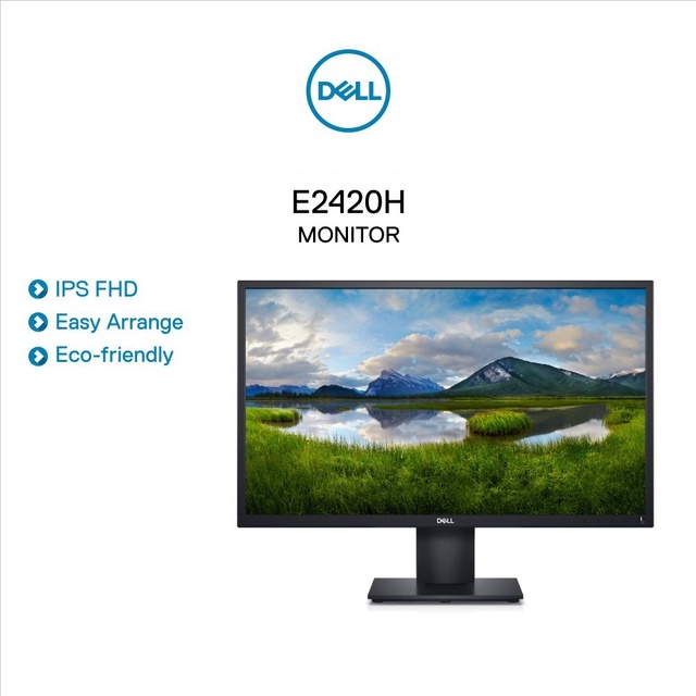 Màn Hình Dell E2420H 23.8" Full HD IPS LED 60Hz 8ms DP VGA