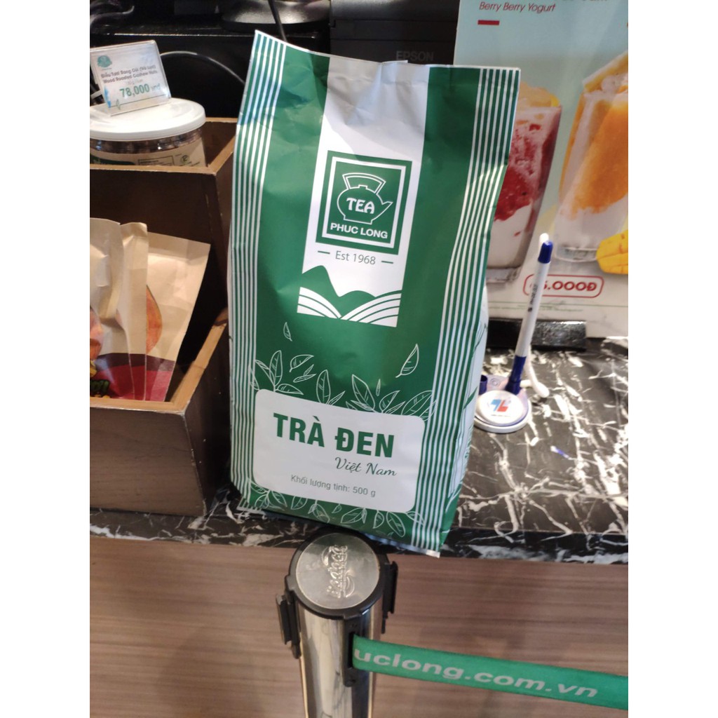 [Mã GROADO2 giảm 10% đơn 150K] [Hoả tốc]Trà Đen Phúc Long 500G Pha Trà Sữa Hồng trà sữa (Date luôn mới)