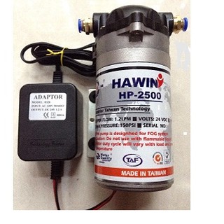 Bơm phun sương béc đồng hawin 2500