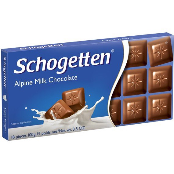 Socola Đức Schogetten 100g (5loại)