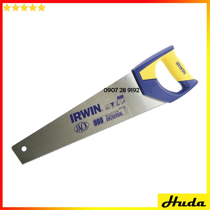 Cưa tay gỗ lá liếu Irwin 400mm 450mm 500mm