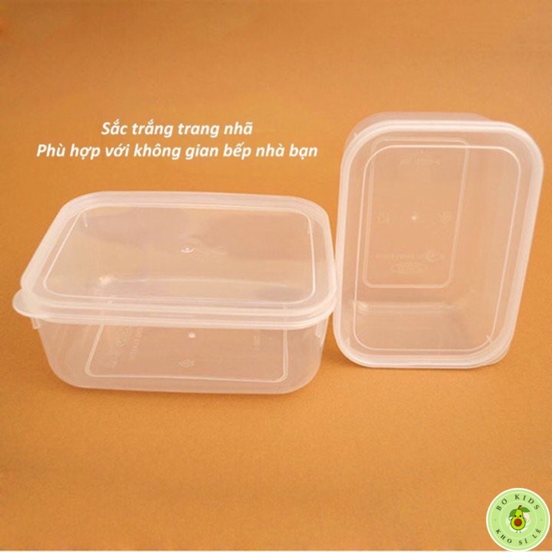 SỈ 5 hộp lạnh bầu đựng đồ ăn có lắp 3 size 6686-4 , 6686-3 , 6686-2 , 6685-5 nhựa Việt Nhật L.508