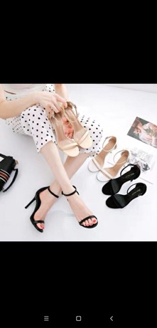 Sandal Cao Gót Nhọn 9 Phân Quai Mảnh 2019