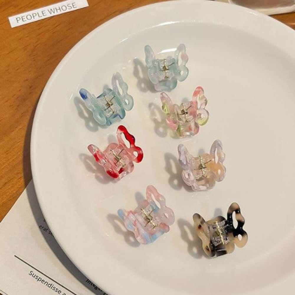 Kẹp Tóc Hình Bướm VANES1 Bằng Acrylic Thanh Lịch Cho Nữ