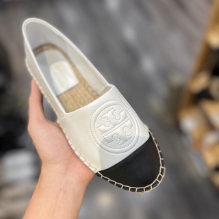 [JOIEHOME] Giày slip on da thật, đế cói