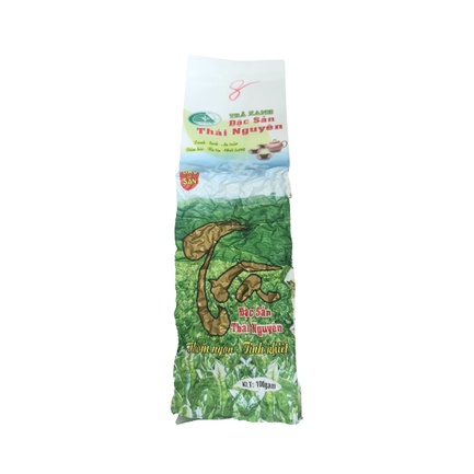 Chè mạn trà xanh Minh Hiến Tân Cương đặc sản vùng Thái Nguyên hàng loại 1 5 sao thơm ngon đóng túi 100g đẹp sang trọng