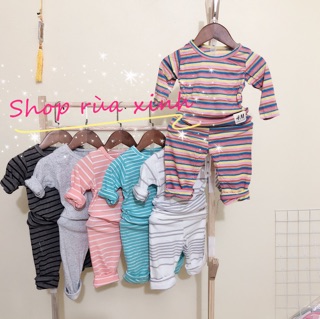 Combo 5 bộ sọc HM