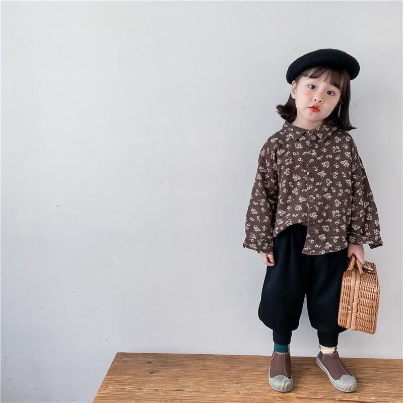 Quần Dài Dáng Rộng Phong Cách Hàn Quốc Thời Trang Mùa Thu Cho Bé Trai Và Gái