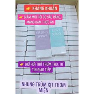 Xịt thơm miệng Love Spray, Kissing Spray