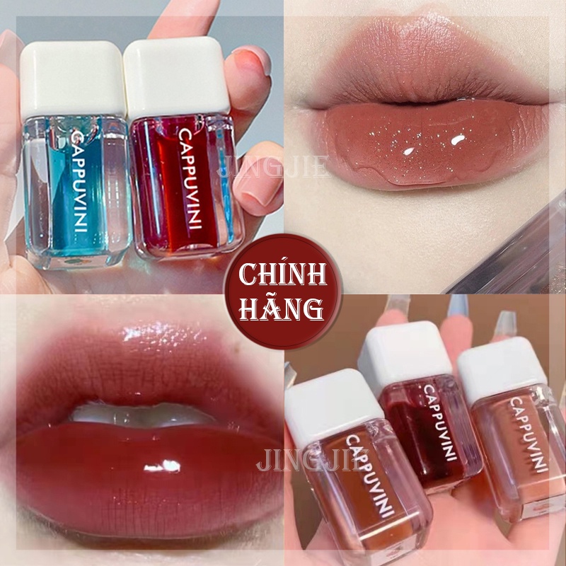 Son môi dạng kem dưỡng ẩm chống nứt môi không thấm nước không phai màu