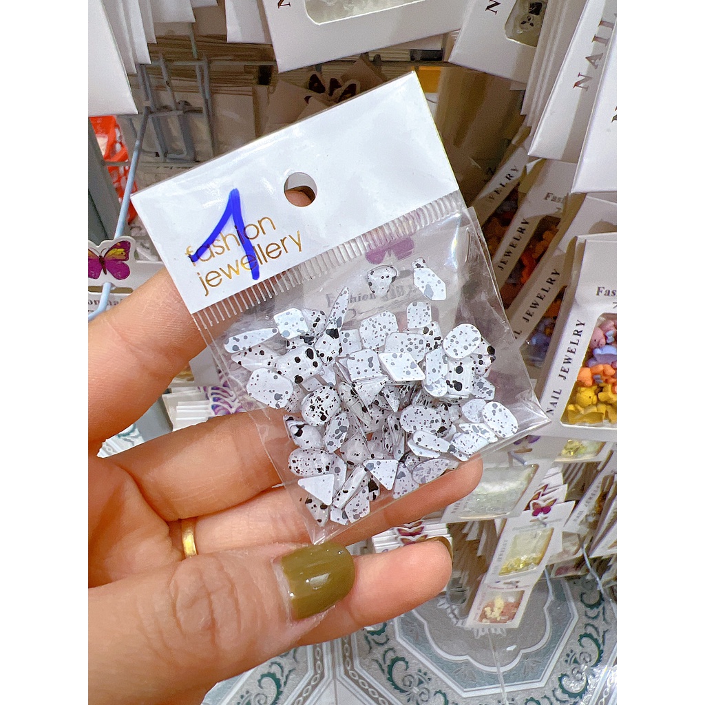 Đá Khối Chân Bằng Túi, Đá Khối Túi Hàng Loại 1 Chuẩn Công Ty - Trùm Nail Mi