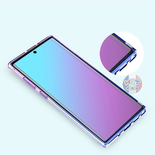 Ốp lưng dẻo trong suốt 7 màu Gradient cho Note 10 Plus / Note 10