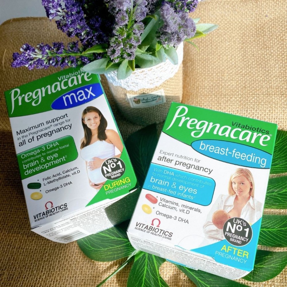 Vitamin bú Pregnacare 84 viên chính hãng Vitabiotics nội địa UK