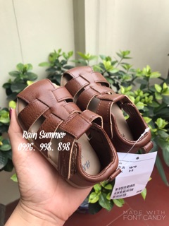 Dép sandal Hm auth cho bé- ảnh thật