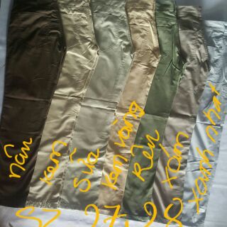 Quần kaki giả jean