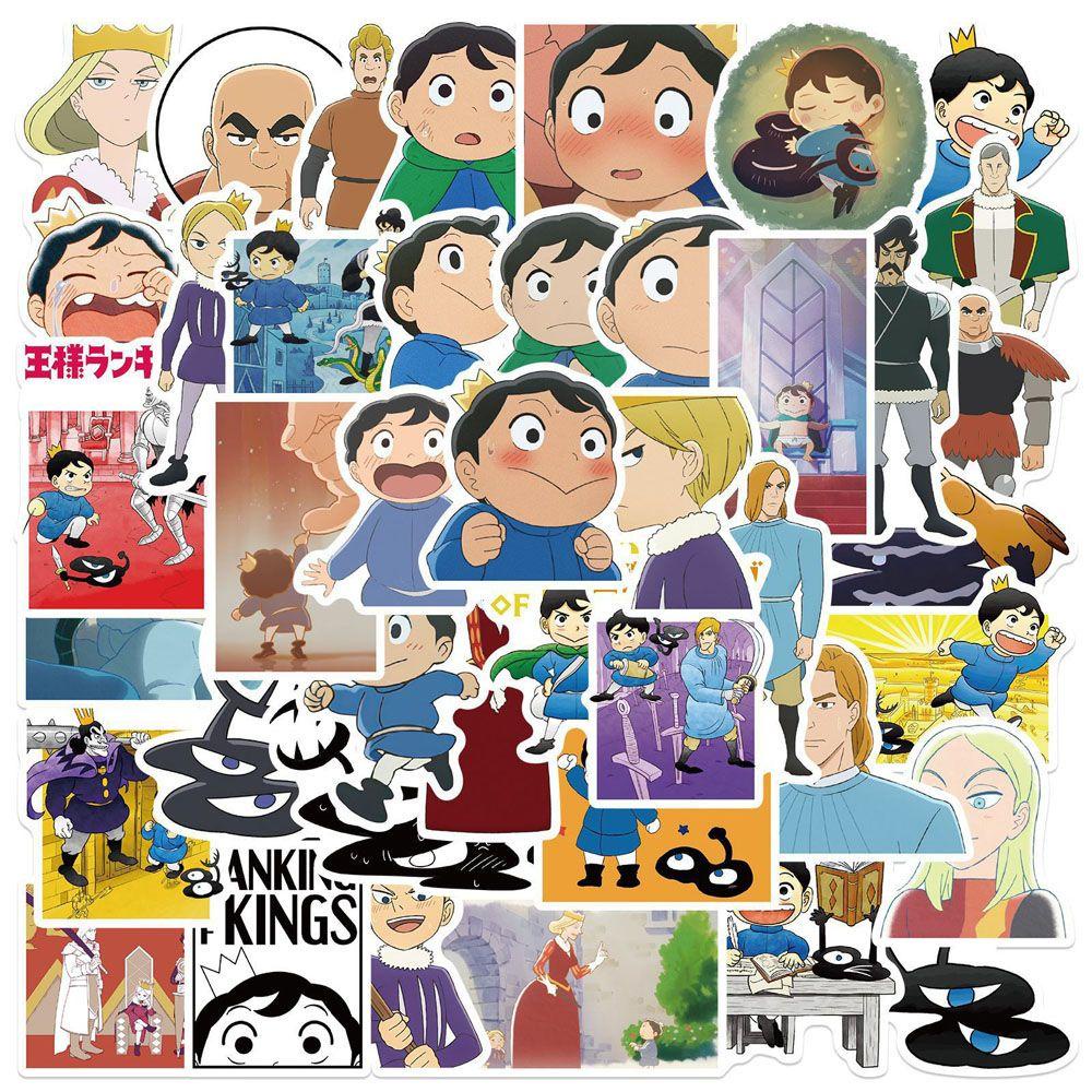 Miếng Dán Họa Tiết Hoạt Hình Anime Ranking of Kings Graffiti Trang Trí Ván Trượt / Guitar DIY