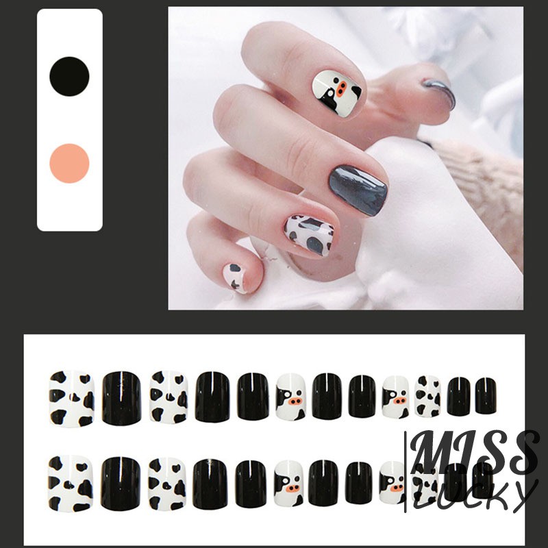 (Hàng Mới Về) Miếng Dán Họa Tiết Da Báo Chống Thấm Nước Trang Trí Móng Tay Nghệ Thuật