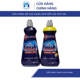 Dầu Bóng Finish Chai 400ml, Dùng Cho Máy Rửa Bát