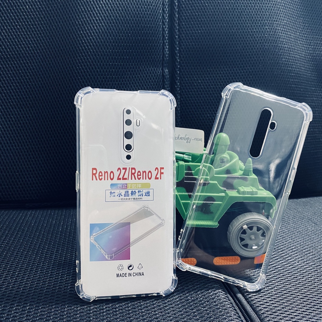 Ốp Lưng Chống Sốc Oppo Reno2 F Dẻo Trong Suốt Cao Cấp Bo 4 Góc Chống Va Đập Bảo Vệ Camera