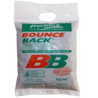 Phân Hữu Cơ Đậm Đặc Dạng Viên Của Nước Úc Bounce Back Bb (Gói 1kg)