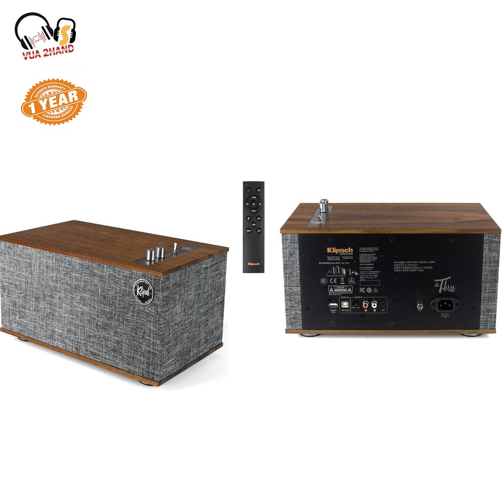 Loa Bluetooth Klipsch The Three ii Đời 2 chính hãng - Mới 100%