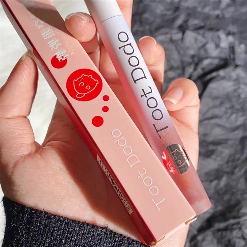 Abpopa TOOT DODO® Son Kem Màu Lì Kháng Nước Trang Điểm Lên Màu Tự Nhiên