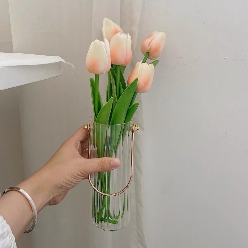 Hoa tulip phụ kiện chụp ảnh, trang trí -may.decor-