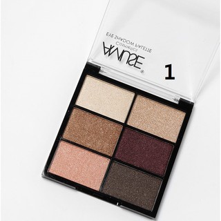 Cos-749 phấn mắt amuse 6 color eyeshadow set