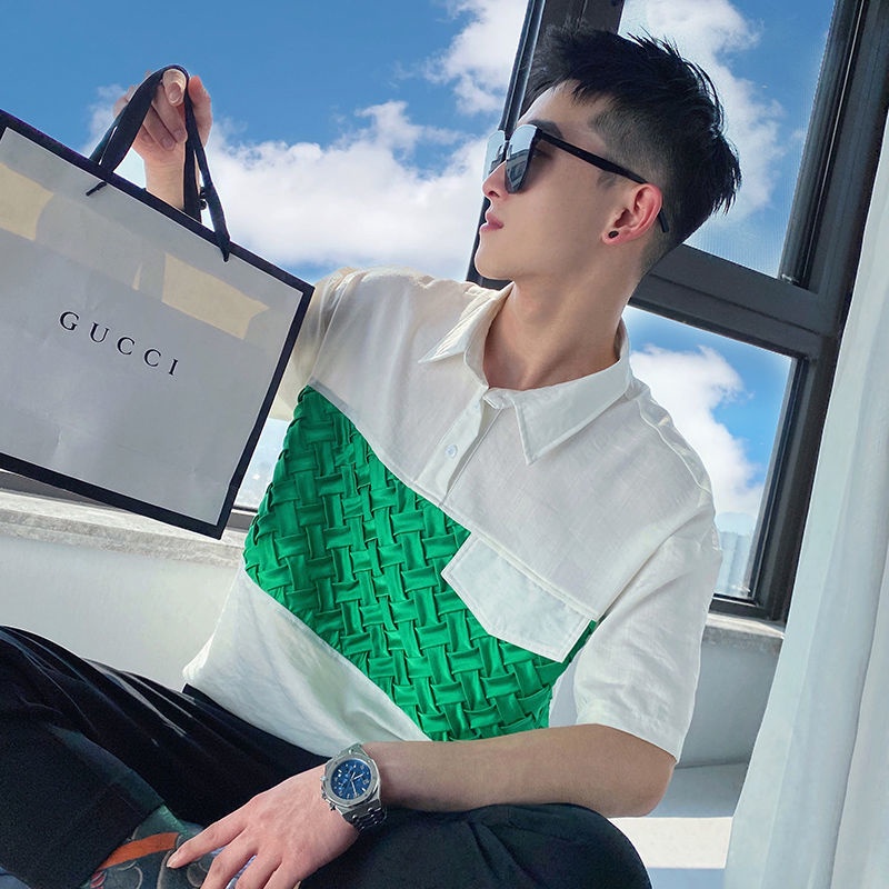 Áo Sơ Mi Tay Ngắn Thời Trang Dành Cho Nam