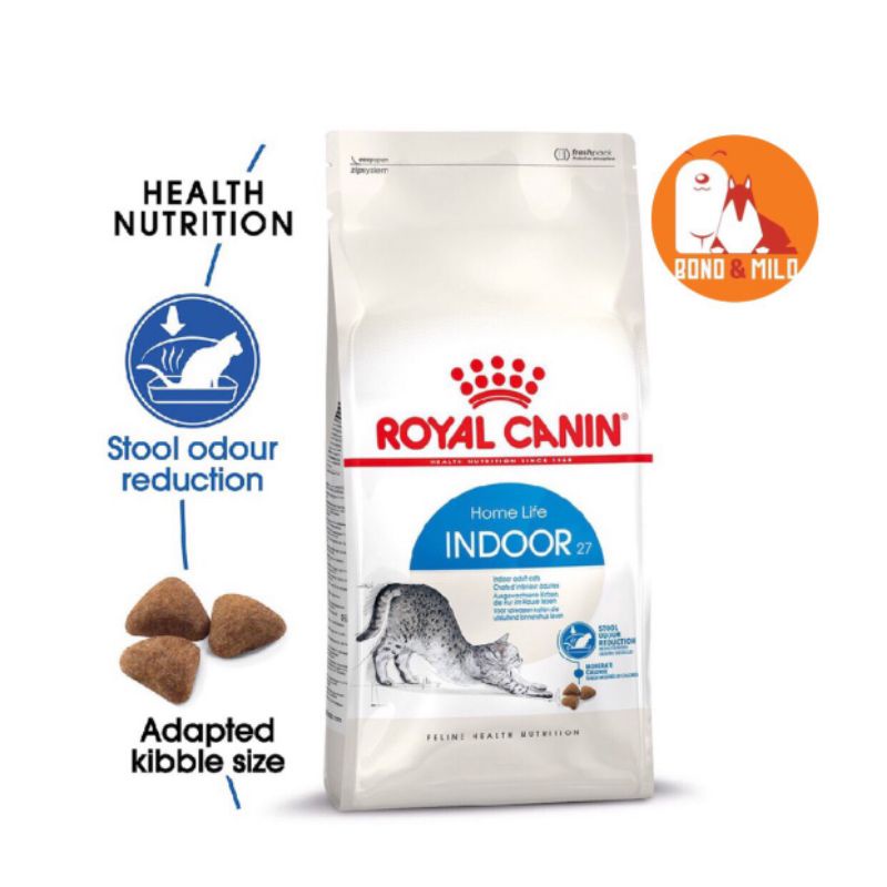 THỨC ĂN CHO MÈO HẠT ROYAL CANIN INDOOR 27 - BONDMILO SHOP