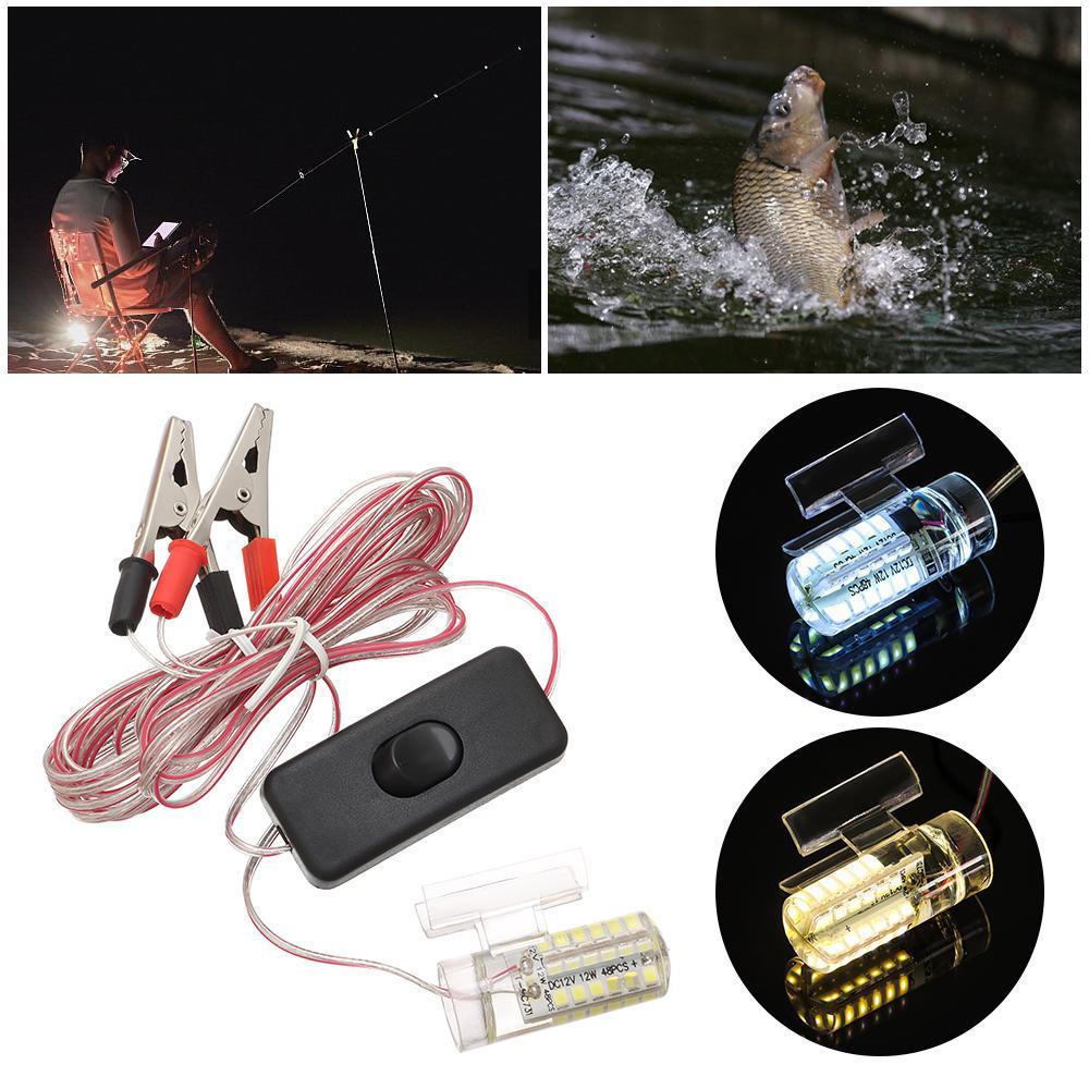 LET Đèn LED Câu Cá 48 Bóng 12V Chất Lượng Cao