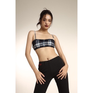 Áo ERRORIST checked bra xanh