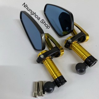 Gương gù crg lắp chân gương nhôm cnc