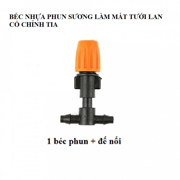 Béc phun sương 1 hướng kèm nối T nhanh chữ 8mm