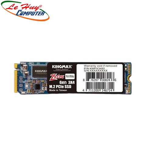 Ổ SSD Kingmax PQ3480 512GB PCIe Gen3x4 M.2 2280