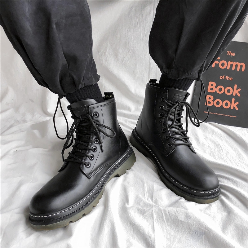 Giày bốt buộc dây thời trang sành điệu cho nam